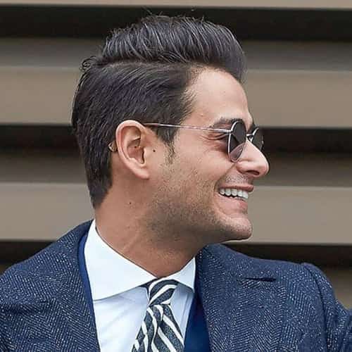20 Cortes de pelo Undercut para hombres 8 Corte de pelo Undercut con efecto Blowout