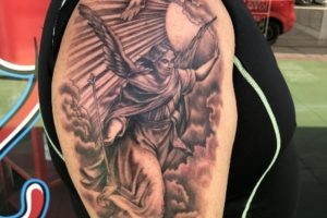 Tatuajes de ángeles para hombres