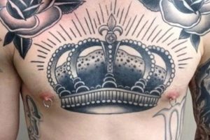 Tatuajes de corona para hombres