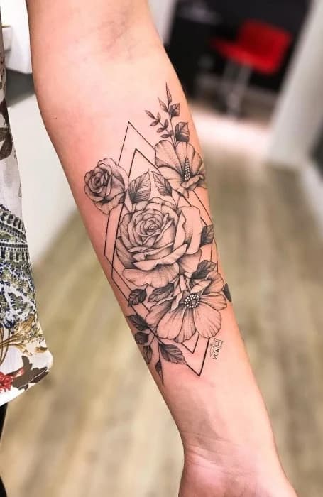 30 Ideas de tatuajes únicos que te encantarán 55 Tatuajes de flores únicos mujer