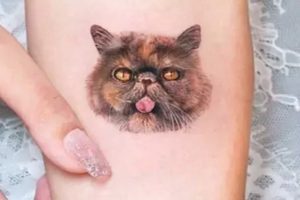 Tatuajes de gatos para mujeres