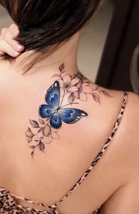 30 Ideas de tatuajes únicos que te encantarán 16 Tatuajes de mariposas únicos en la espalda