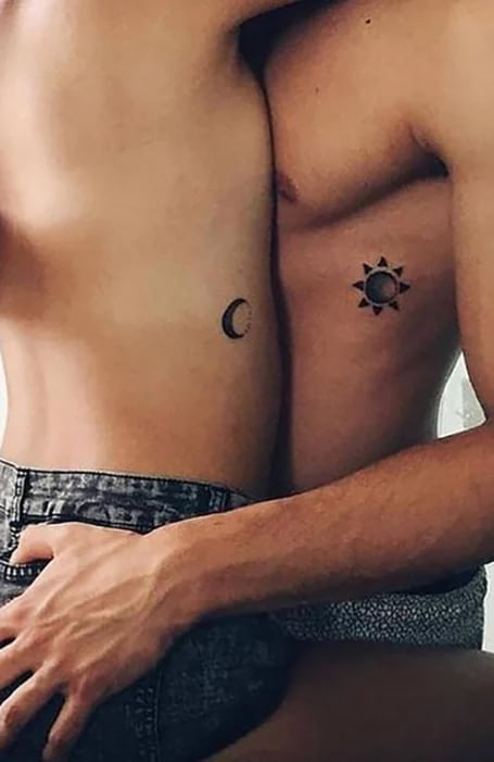 34 Diseños de Tatuajes de Parejas con Significado 32 Tatuajes de pareja sexy