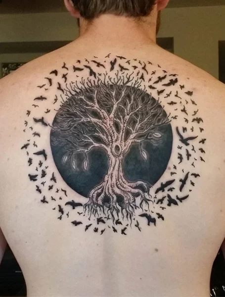 Tatuaje del árbol de la vida