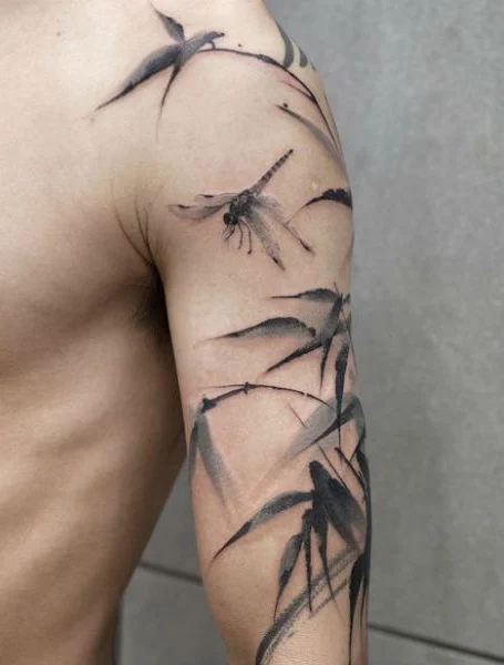 Tatuaje de libélula