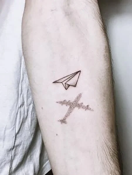 Tatuaje minimalista para hombres