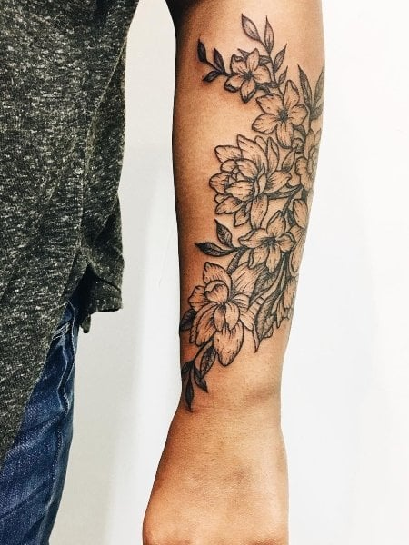 Tatuaje De Flores