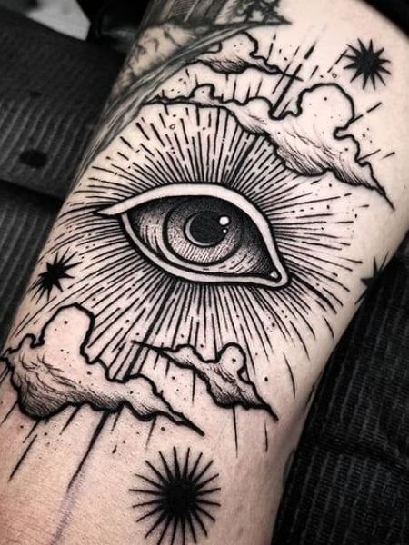 Tatuaje de ojos