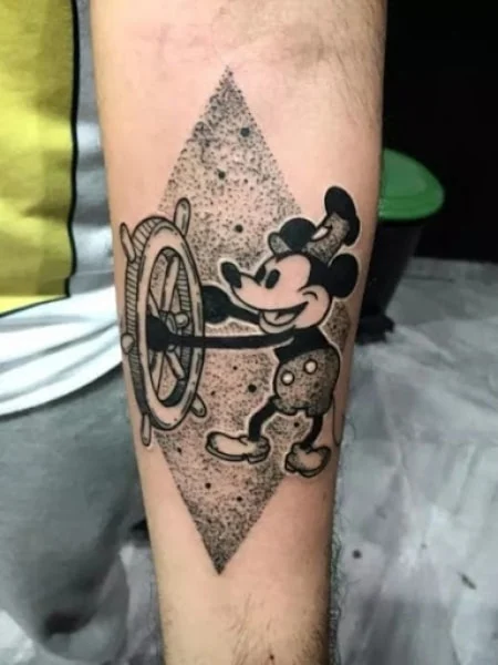 Tatuaje De Disney para hombres