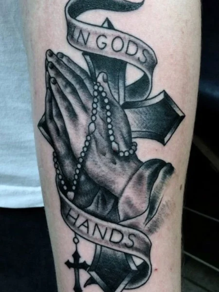 Tatuaje de fe para hombres