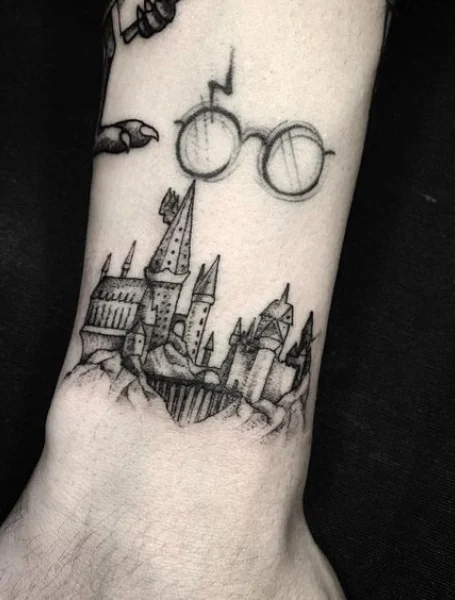 Tatuaje de Harry Potter