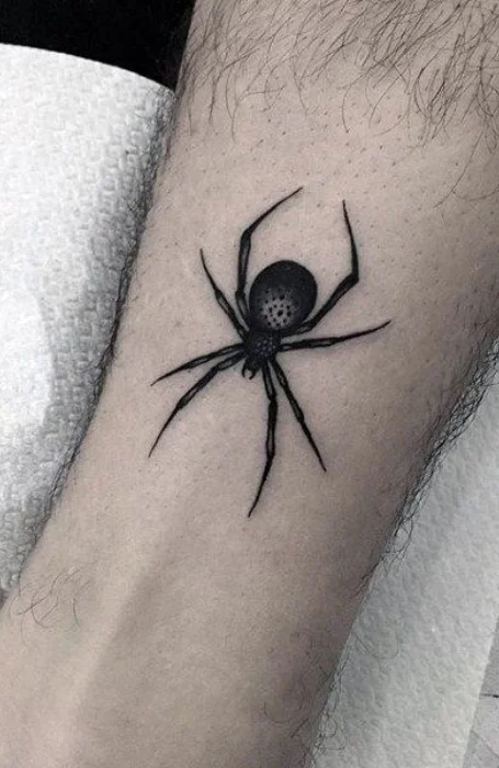 Tatuaje de araña para hombres
