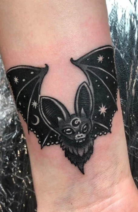 Tatuaje de murciélago