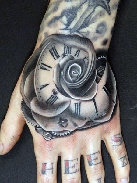 Tatuaje De la mano