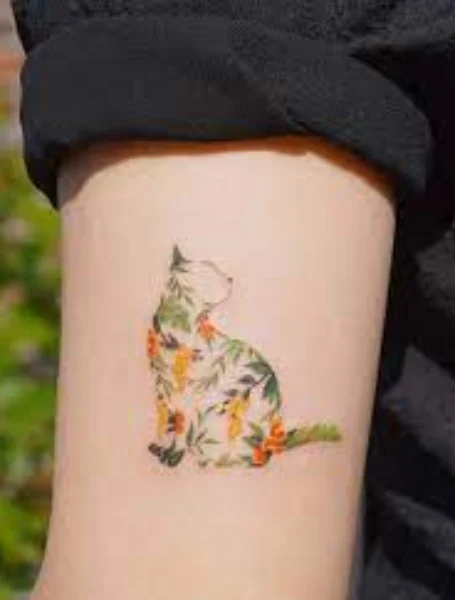Galería de Tatuajes de gatos para mujeres-20