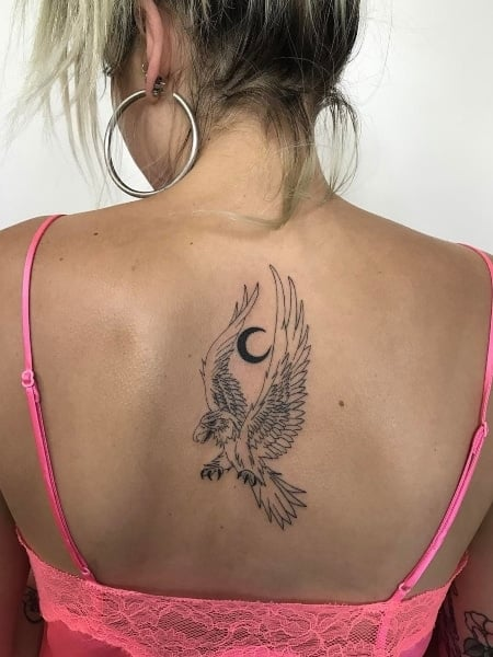 Tatuajes para mujeres de águila