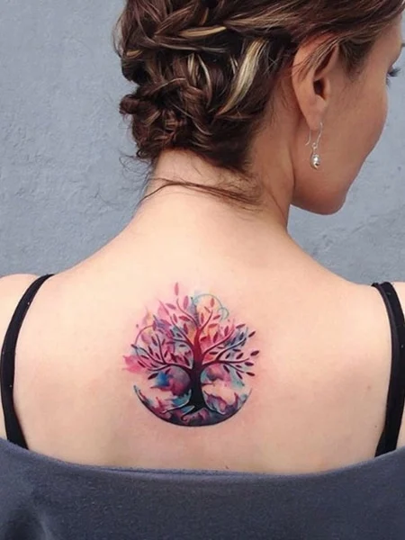 Tatuajes para mujeres de árboles