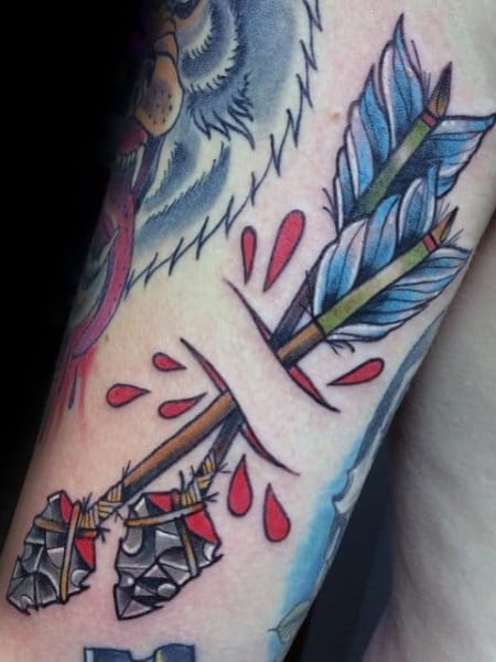 Tatuaje de flecha