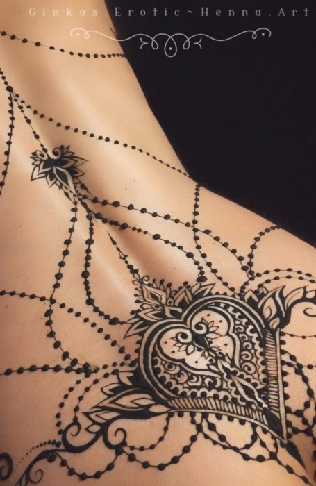 Tatuaje Erótico De Henna