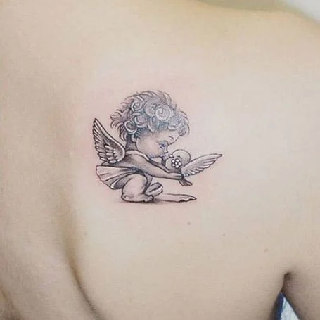 Tatuajes para mujeres de ángeles