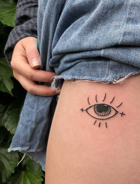 Tatuajes de ojos para mujeres