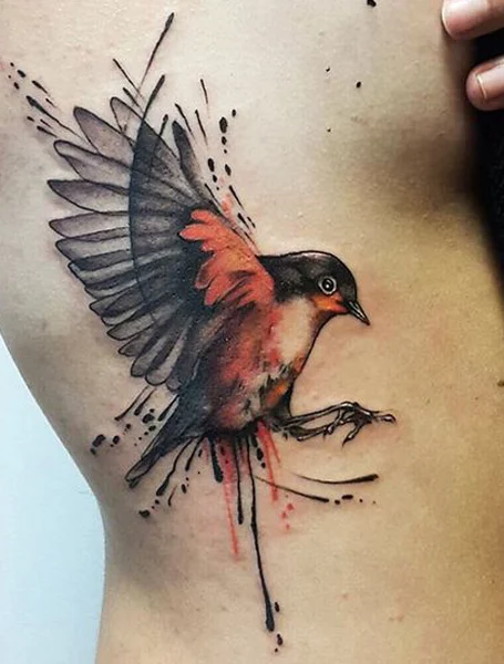 Tatuajes de aves para mujeres