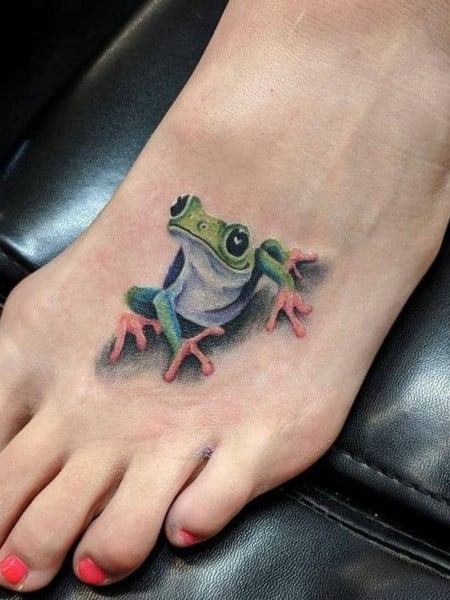 Tatuajes significativos de ranas 