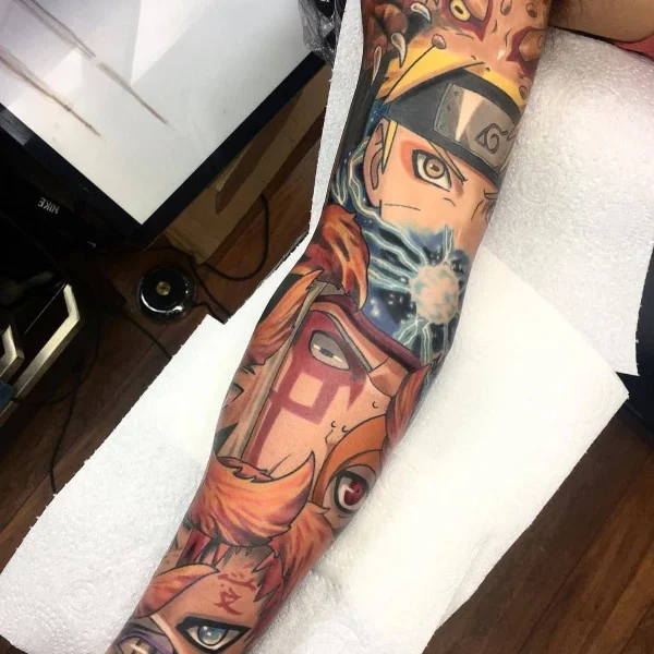 Manga del tatuaje de Naruto