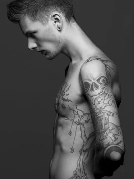 Tatuaje de calavera para hombres