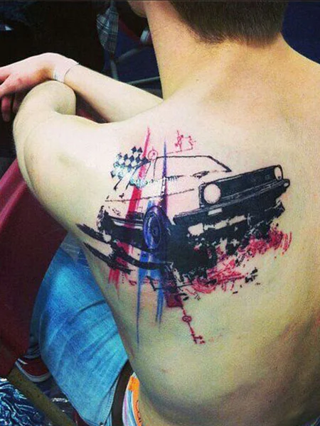 Tatuaje de coche