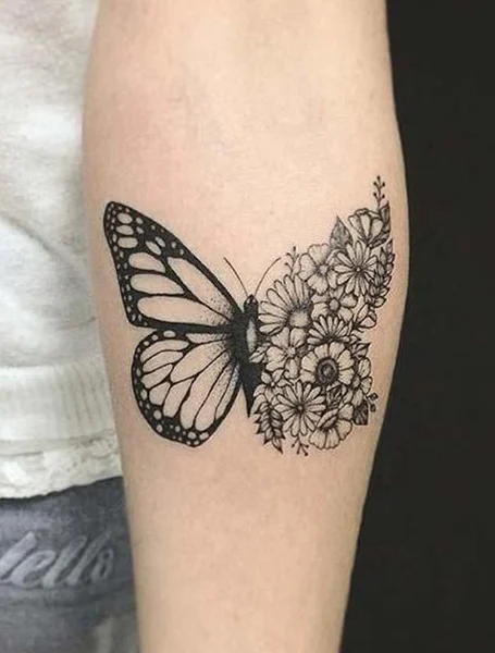 Tatuajes de mariposas para mujeres