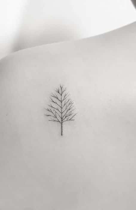 tatuaje arbol